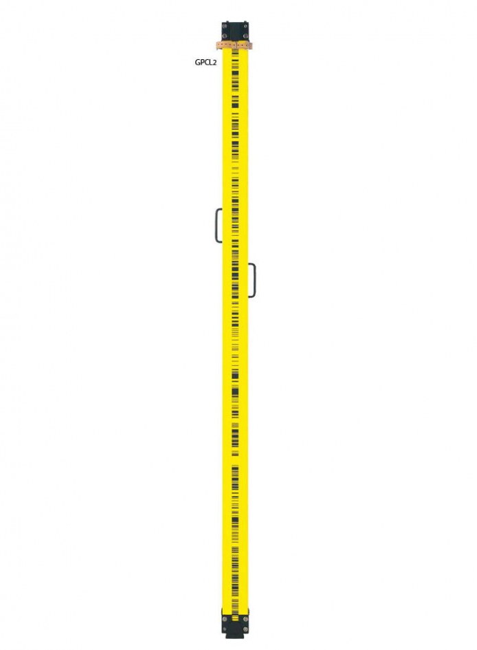 Рейка LEICA GPCL2 (2м, штрих-код, инварная)