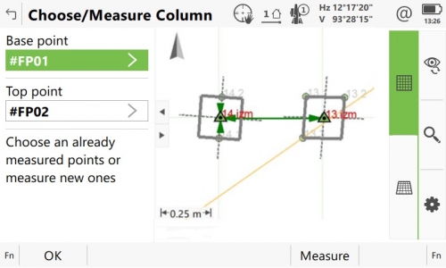 Программа "Cъёмка и проверка стальных конструкций (колонн)" для TS60/MS60 Captivate фото 5
